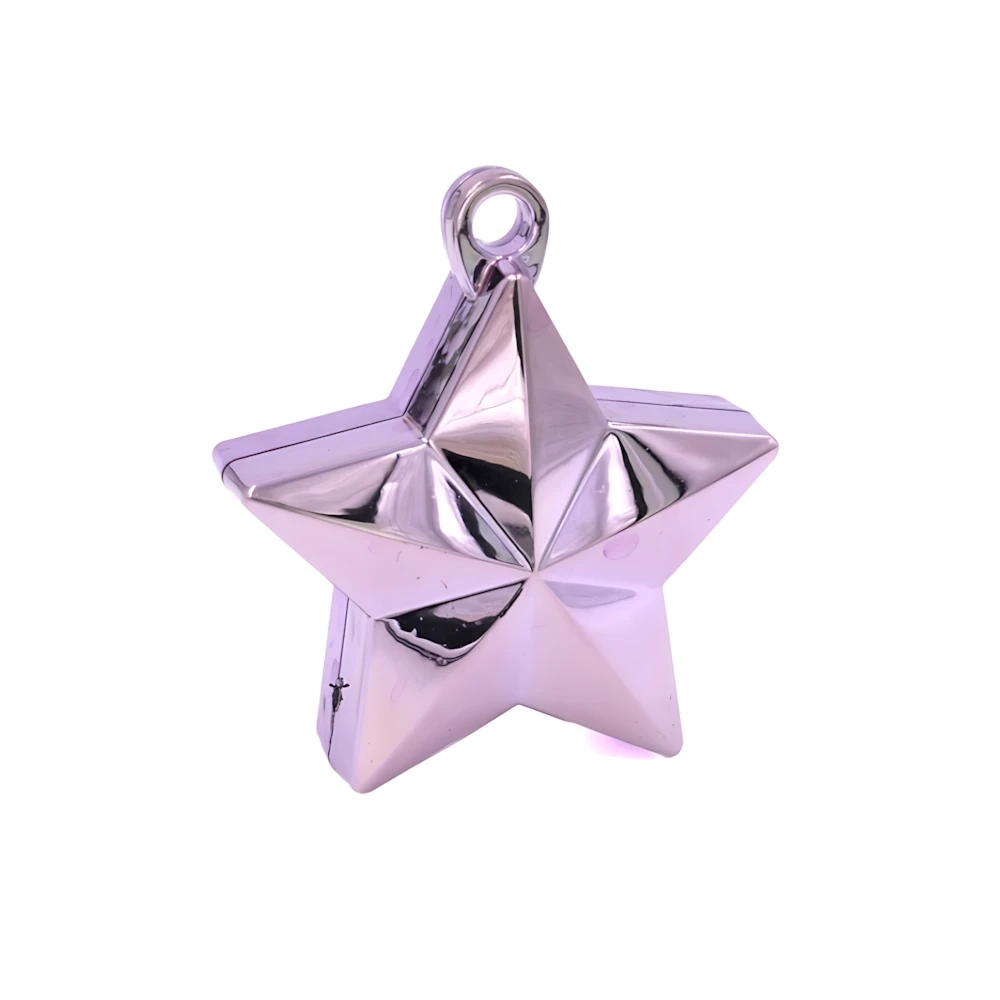 Pesetto per palloncini Stella 150gr Rosa, 1pz.