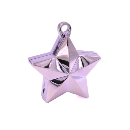Pesetto per palloncini Stella 150gr Rosa, 1pz.