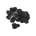Coriandoli Nero per palloncini 2,3cm, 1 bustina da 15g.