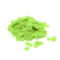 Coriandoli di carta verdi per palloncini 1,8cm 15g, 1pz.