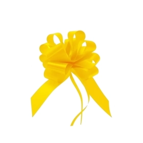 Coccarde Flash Giallo 50mm, 50pz.