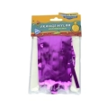 Frange in Mylar fucsia con adesivo, 1pz.