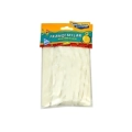 Frange in Mylar bianco con adesivo, 1pz.