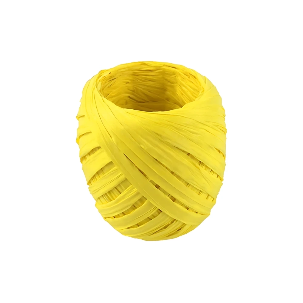 Nastrino Biodegradabile in Carta Giallo 20mt, 1pz.