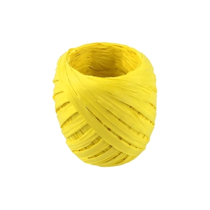 Nastrino Biodegradabile in Carta Giallo 20mt, 1pz.