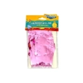 Frange in Mylar rosa con adesivo, 1pz.
