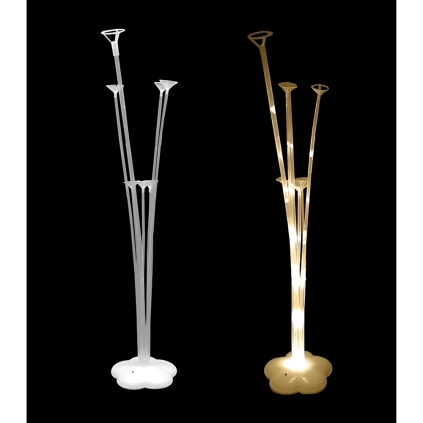 Supporto per palloncini con Luce led bianco caldo Led Balloon Bouquet, 1pz.