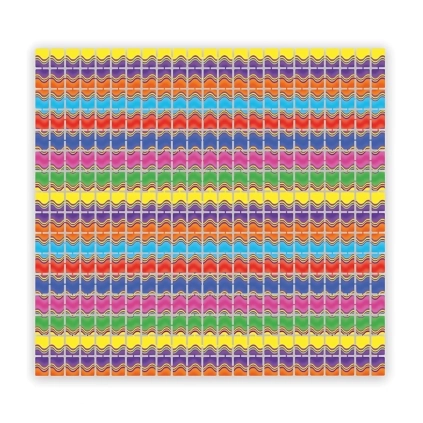 Foil Backdrop Multicolor Onde Colori Fashion 100x200cm conf, 1pz.
