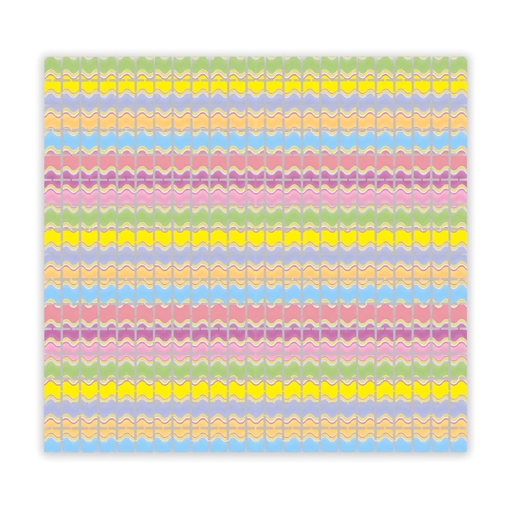 Foil Backdrop Multicolor Onde Colori Macron 100x200cm conf, 1pz.
