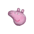 Palloncino testa Peppa Pig standard shape 22" (55cm) in mylar, 1pz.
