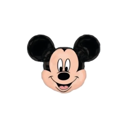 Palloncini Topolino testa Street Treats super shape 27" (68cm) in mylar, 10pz.