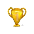 Palloncino Trofeo Dorato Champion super shape 28" (71cm) in mylar, 1pz.