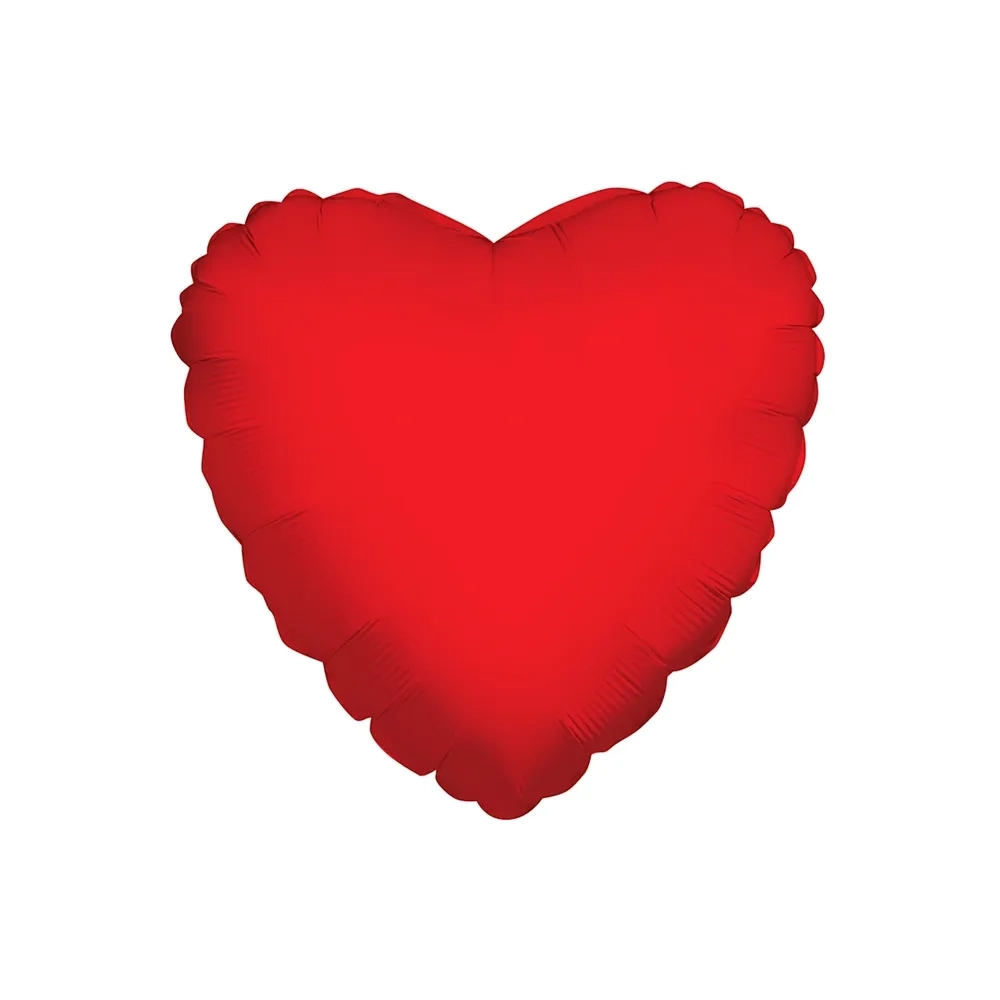 Palloncino Cuore Rosso super shape 36" (91cm) in mylar, 1pz.