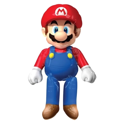 Palloncino di Super Mario mega shape 60" (152cm) in mylar, 1pz.