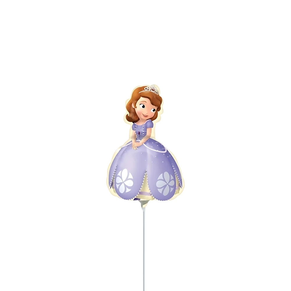 Palloncini Sofia mini shape 9" (22cm) in mylar, 5pz.