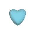 Palloncino Cuore Celeste Baby standard shape 18" (45cm) in mylar, 1pz.