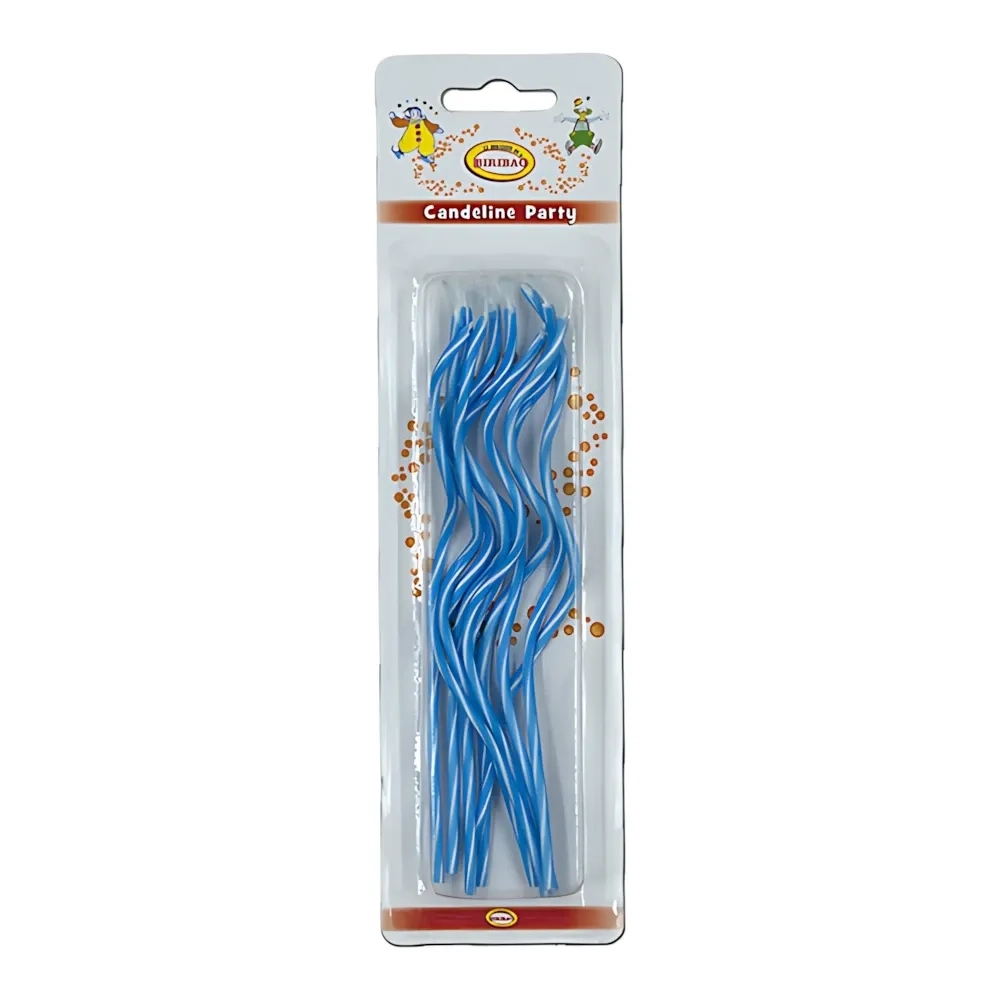 Candeline a forma di Spirale celeste, 10pz.