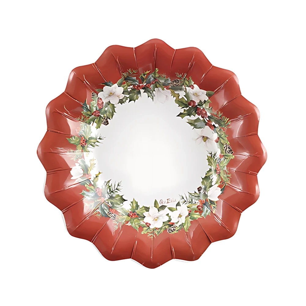 Fondine New Shape Buon Natale 24cm, 8pz.