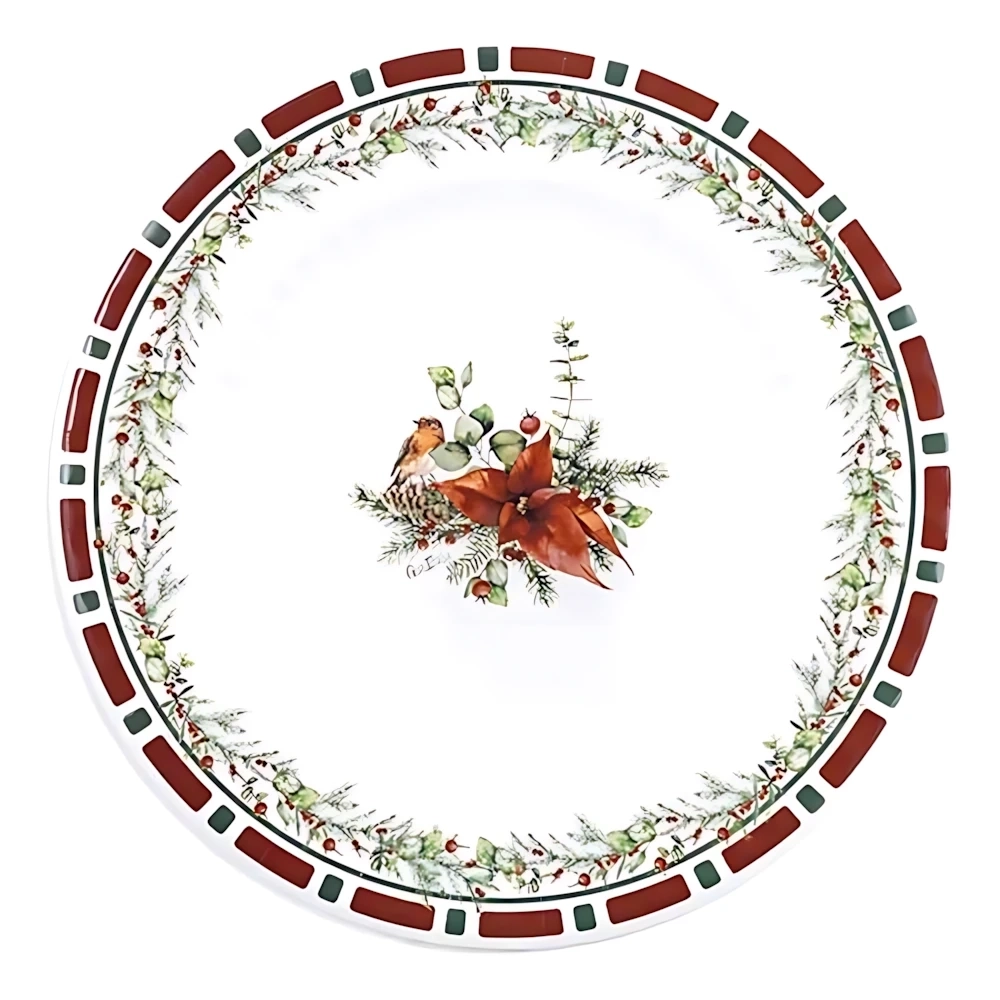 Piatti Christmas Eve 27cm, 8pz.