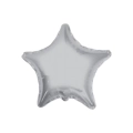 Palloncino Stella Argento super shape 36" (91cm) in mylar, 1pz.