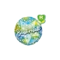 Palloncino con stelle e testo Bentornato standard shape 18" (45cm) in mylar, 1pz.