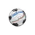 Palloncino Pallone da Calcio Forza Azzurri standard shape 18" (45cm) in mylar, 1pz.