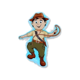 Palloncino Timoteo super shape 39" (99cm) in mylar, 1pz.