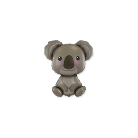 Palloncini Koala Baby mini shape 12" (30cm) in mylar, 5pz.