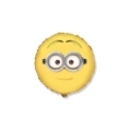 Palloncino Minions Dave Viso standard shape 18" (45cm) in mylar, 1pz.