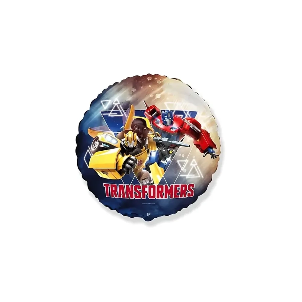 Palloncino Transformer Amici standard shape 18" (45cm) in mylar, 1pz.