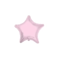 Palloncino Stella Rosa Chiaro standard shape 18" (45cm) in mylar, 1pz.
