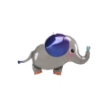 Palloncino Elefante super shape 34" (86cm) in mylar, 1pz.