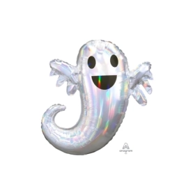 Palloncino Fantasma Iridescente super shape 28" (71cm) in mylar, 1pz.