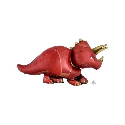 Palloncino Triceratops mega shape 42" (106cm) in mylar, 1pz.