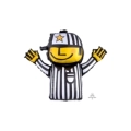 Palloncino Arbitro super shape 32" (81cm) in mylar, 1pz.