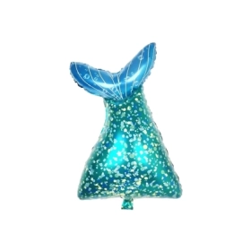 Palloncino Coda Sirena super shape 36" (91cm) in mylar, 1pz.