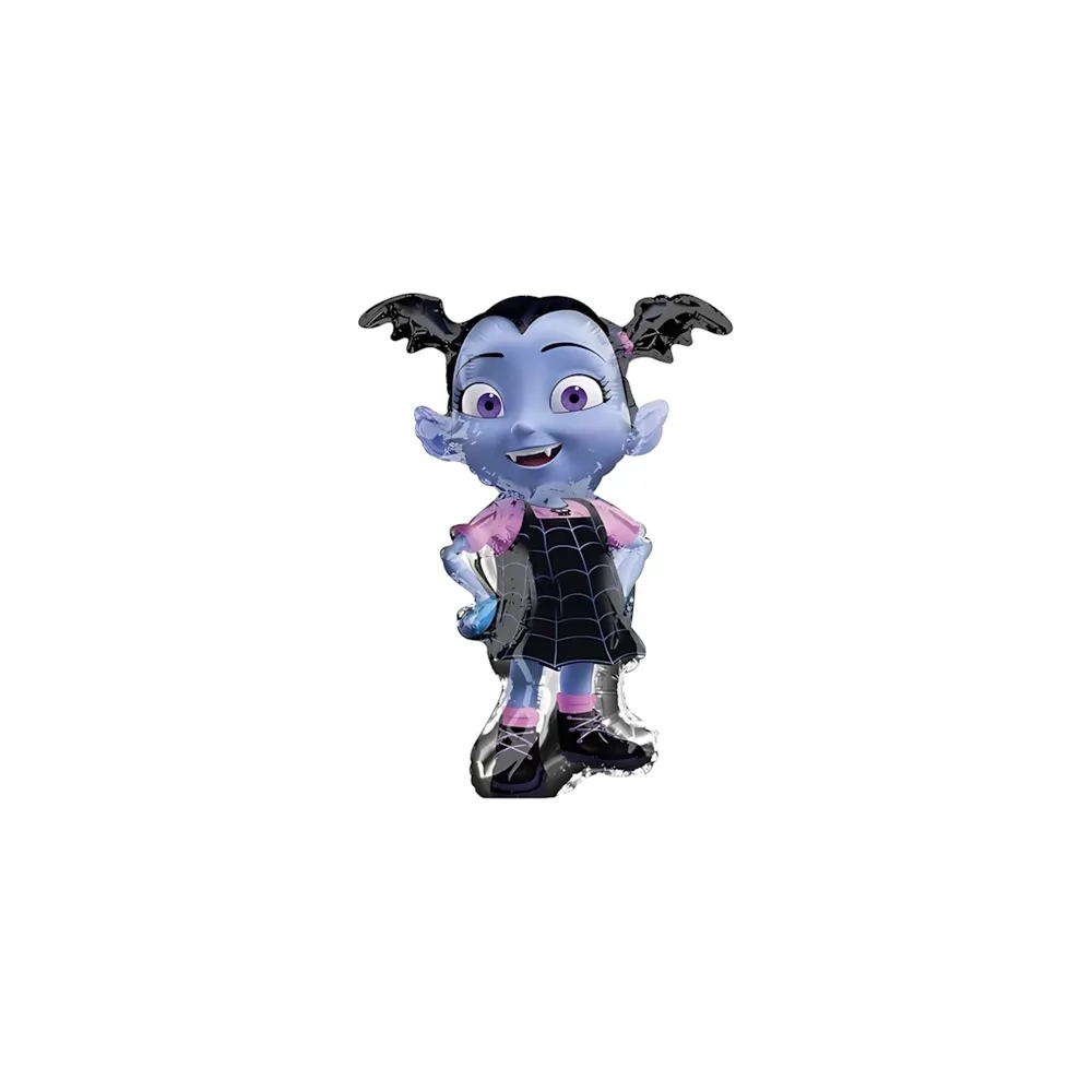 Palloncini Vampirina mini shape 14" (35cm) in mylar, 5pz.