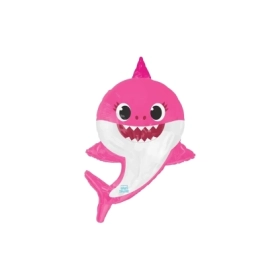 Palloncino Momma Shark super shape 28" (71cm) in mylar, 1pz.