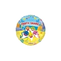 Palloncino Famiglia Baby Shark con scritta Party Shark standard shape 18" (45cm) in mylar, 1pz.