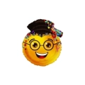 Palloncino Smile Laurea super shape 24" (60cm) in mylar, 1pz.