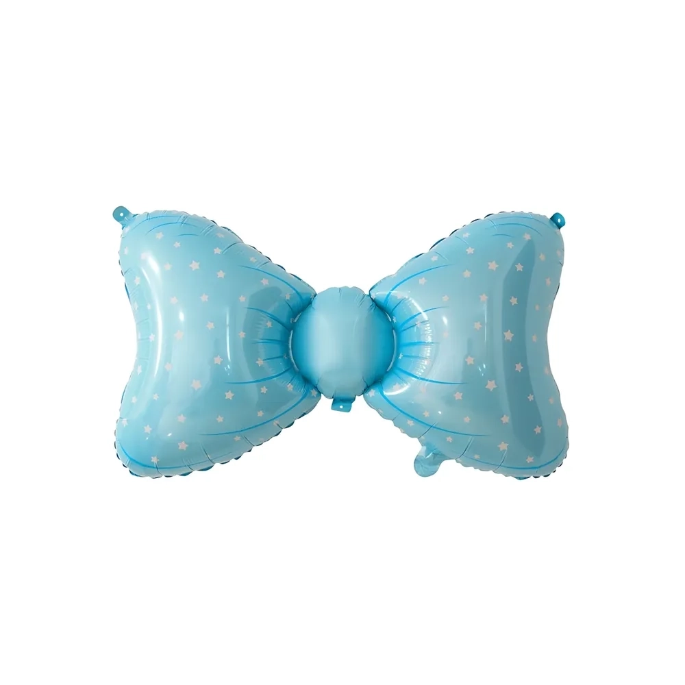 Palloncino Fiocco Celeste super shape 36" (91cm) in mylar, 1pz.