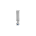 Palloncini simbolo ! Argento mini shape 14" (35cm) in mylar, 5pz.