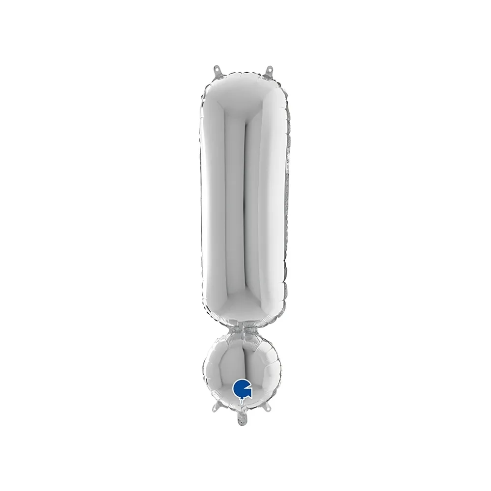 Palloncino simbolo ! super shape 40" (101cm) in mylar, 1pz.