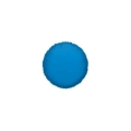 Palloncini Tondo Blu mini shape 9" (22cm) in mylar, 5pz.