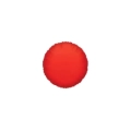 Palloncini Tondo Rosso mini shape 9" (22cm) in mylar, 5pz.