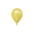 Palloncino Goccia Oro standard shape 19" (48cm) in mylar, 1pz.