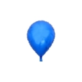 Palloncino Goccia Blu standard shape 19" (48cm) in mylar, 1pz.