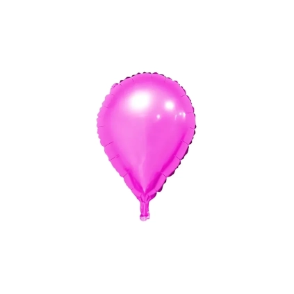 Palloncino Goccia Fuxia standard shape 19" (48cm) in mylar, 1pz.