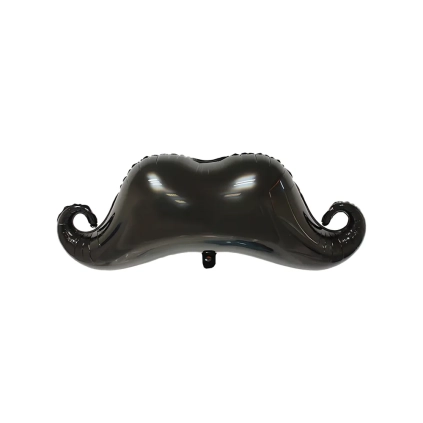 Palloncino Baffi mega shape 42" (106cm) in mylar, 1pz.