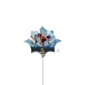 Palloncini Gli Incredibili 2 mini shape 9" (22cm) in mylar, 5pz.